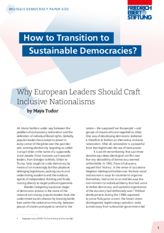 Why European leaders should craft inclusive nationalisms
